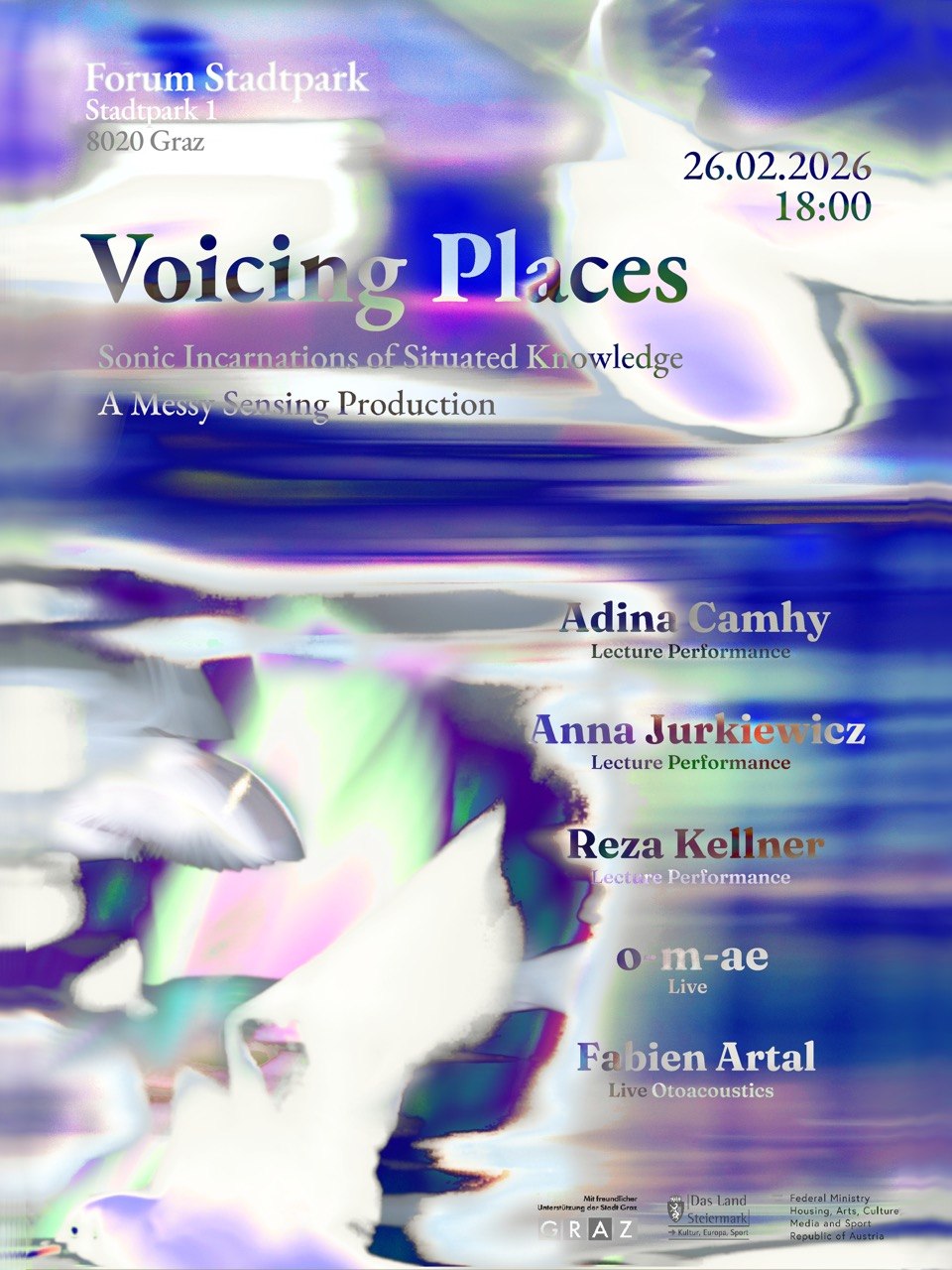 Voicing Places poster